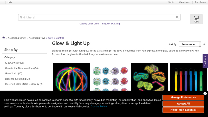 Wholesale & Bulk Glow Sticks & Light Up Toys