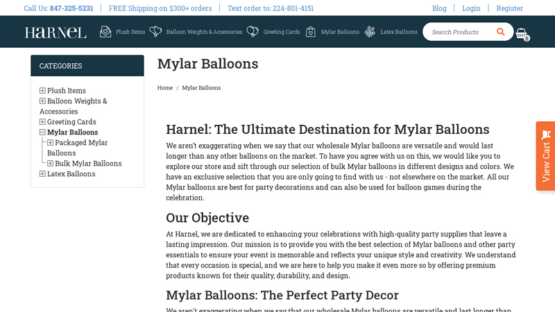 Wholesale / Bulk Mylar Balloons Suppliers