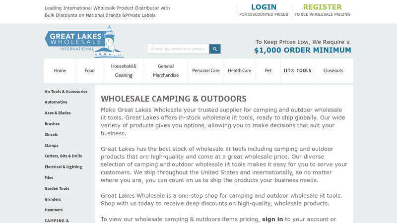 Wholesale Camping & Outdoors