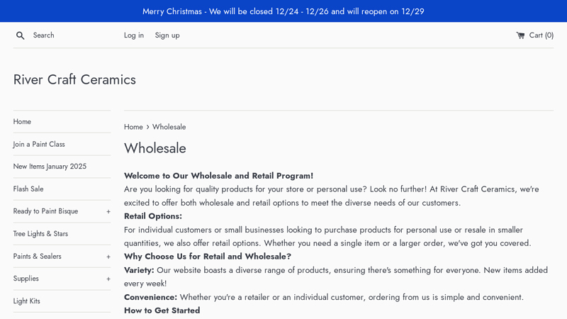 Wholesale Ceramic Bisque