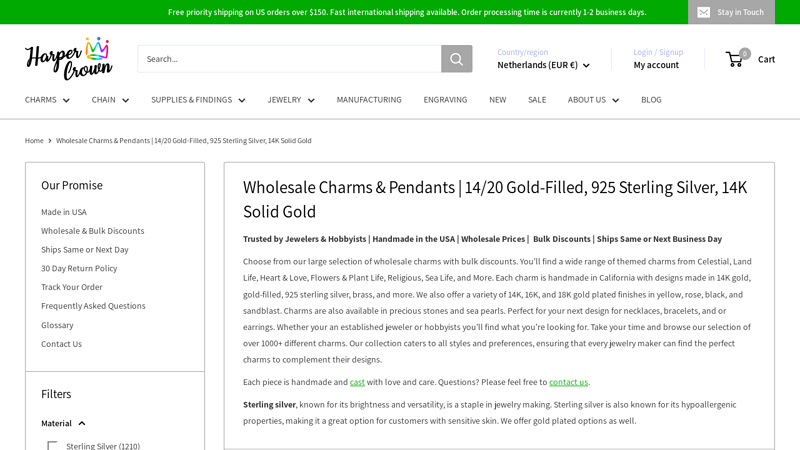 Wholesale Charms & Pendants