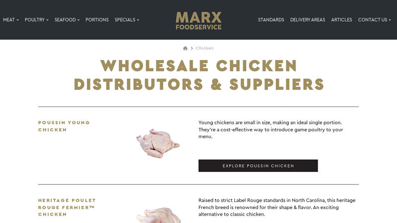 Wholesale Chicken Distributors & Suppliers
