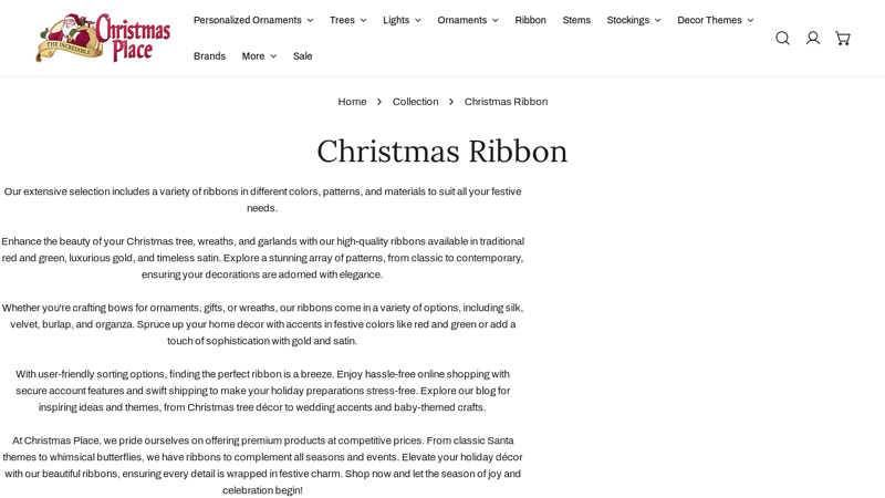 Wholesale Christmas Ribbon