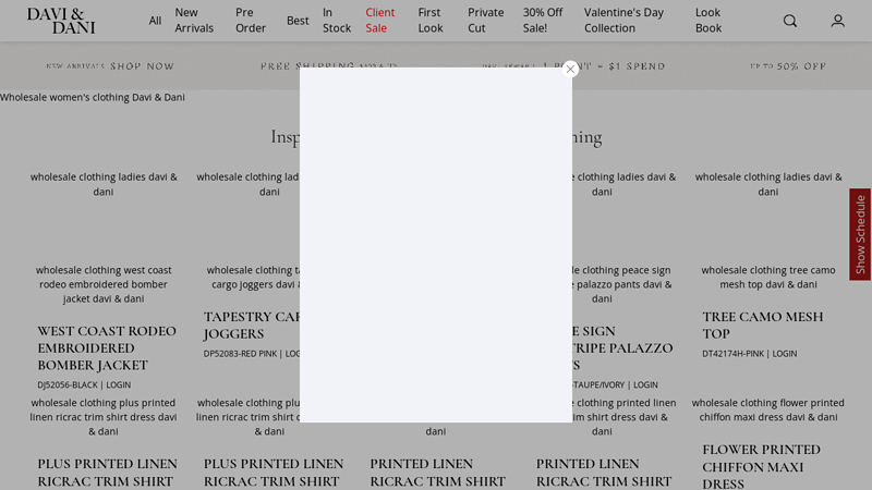 Wholesale Clothing Boutiques