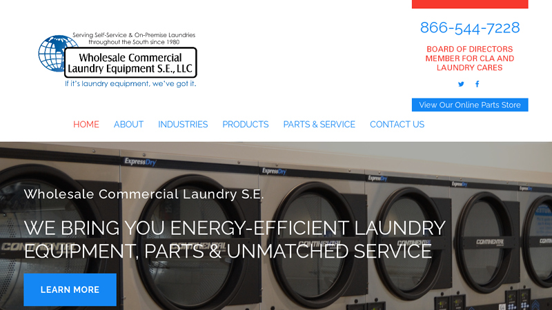 Wholesale Commercial Laundry Equipment