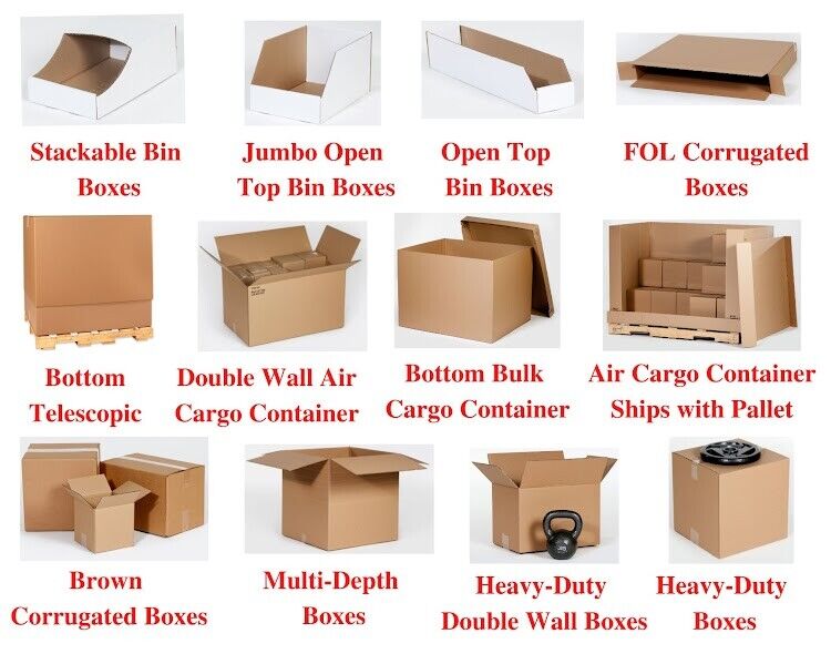Wholesale Corrugated Cardboard Boxes & Products