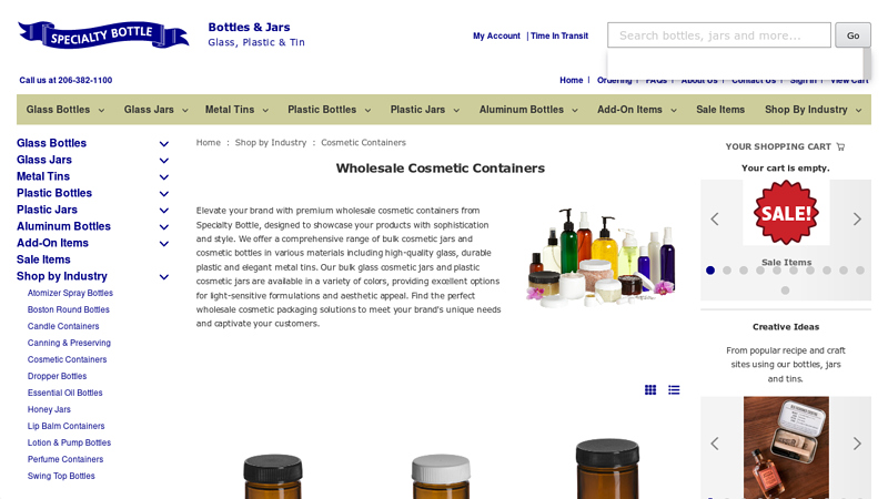 Wholesale Cosmetic Containers