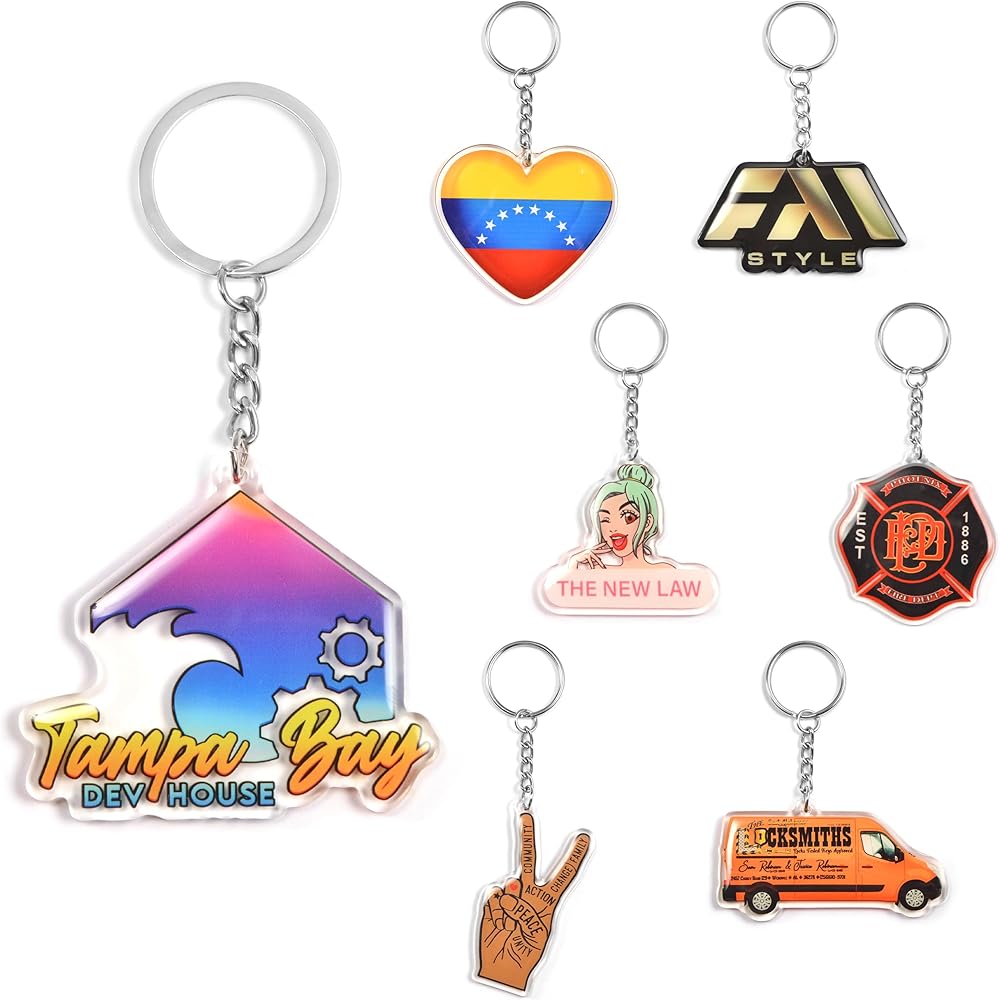 Wholesale Custom Keychains & Keyrings