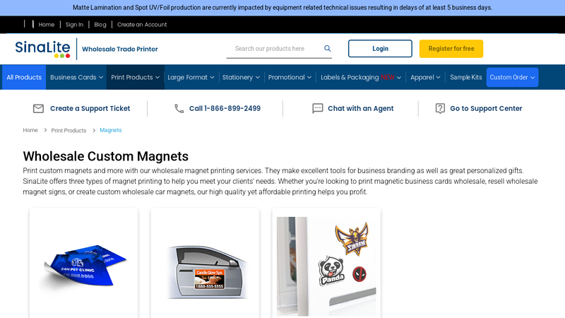 Wholesale Custom Magnets