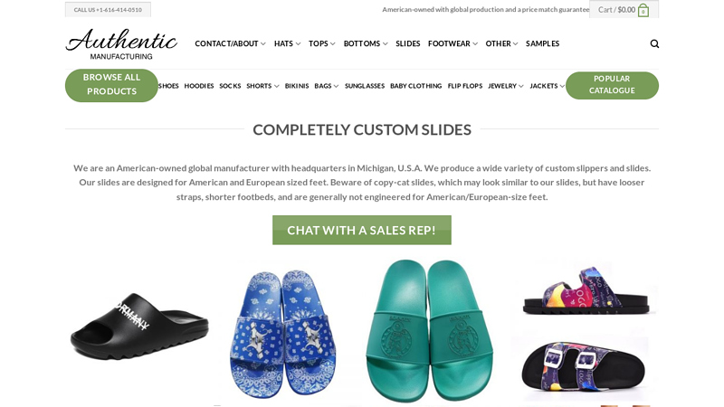 Wholesale Custom Slides