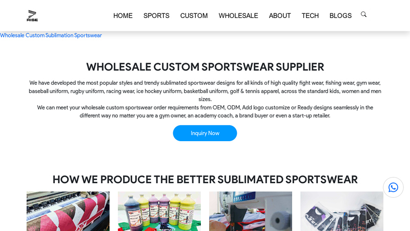 Wholesale & Custom Sportswear Manufacturer