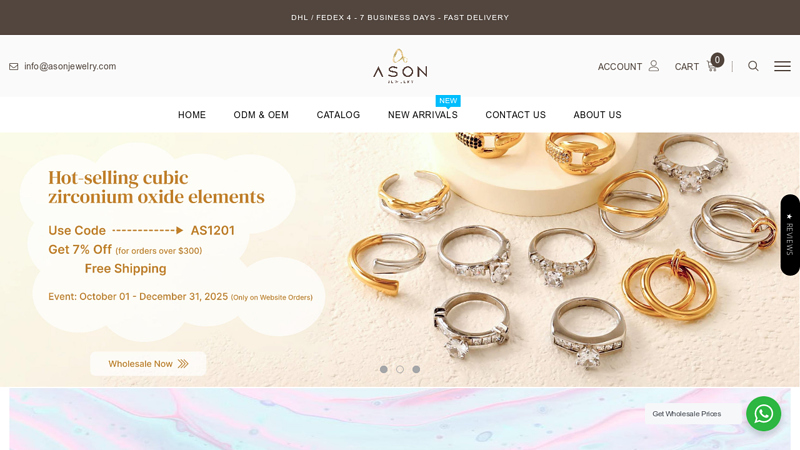 Wholesale & Custom Stainless Steel Jewelry