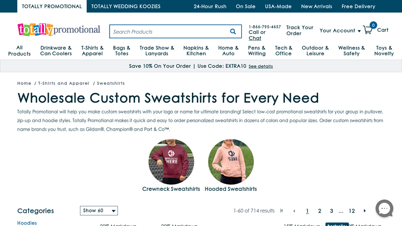 Wholesale Custom Sweatshirts