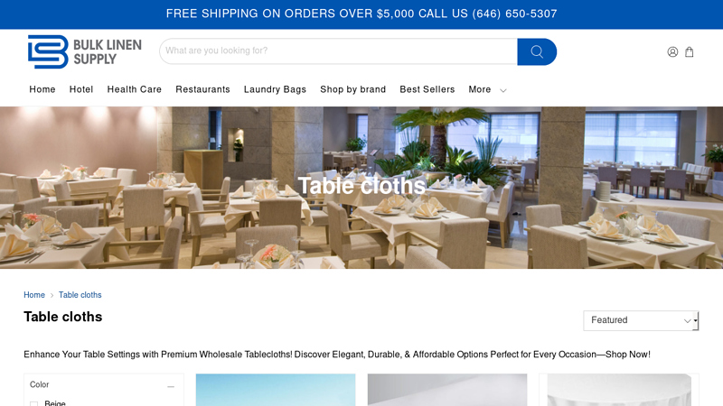 Wholesale Discount Table cloths