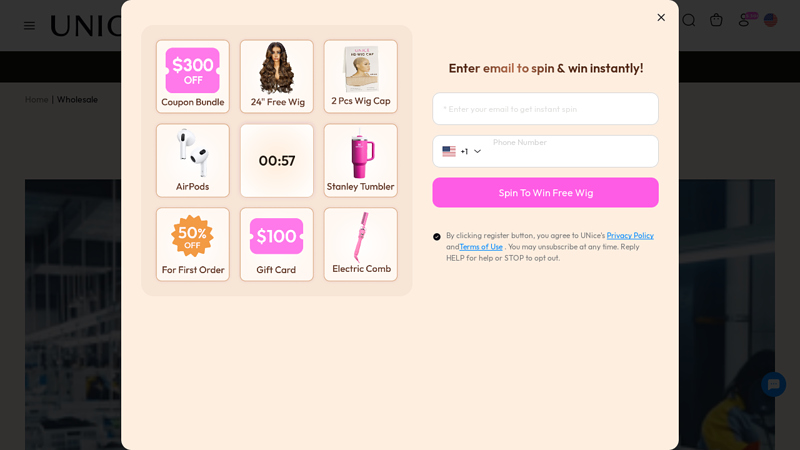 Wholesale Discount Wigs & Bundles