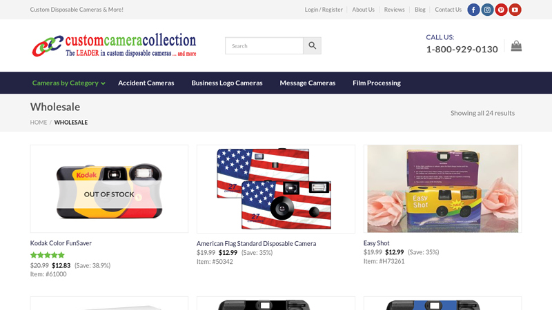 Wholesale Disposable Cameras