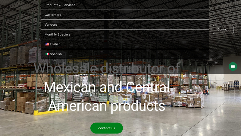 Wholesale Distributor of Mexican & Central American Products