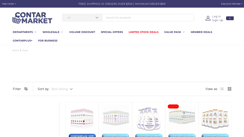 Wholesale Dove Personal Care