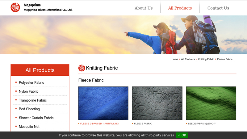 Wholesale Ecologically Friendly Fleece Fabric from Megaprima ...