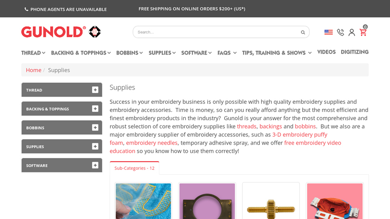 Wholesale Embroidery Accessories & Supplies