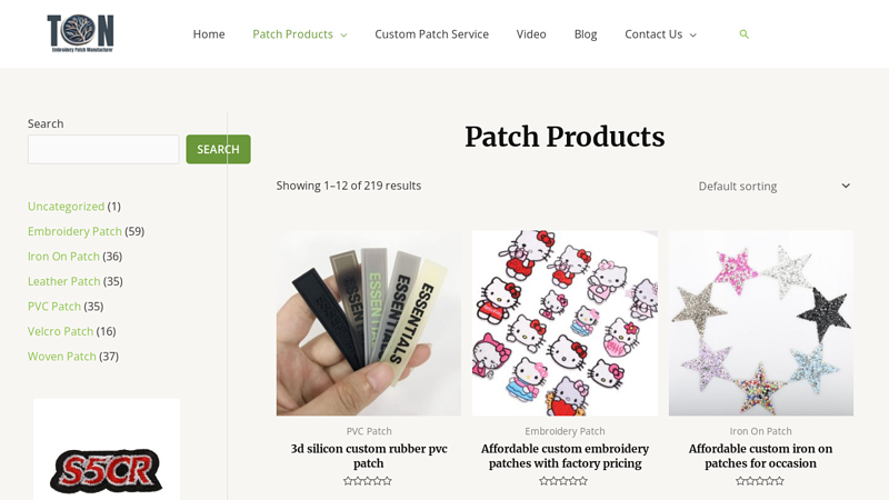 Wholesale Embroidery Patch Suppliers, Custom Patch Manufacturers