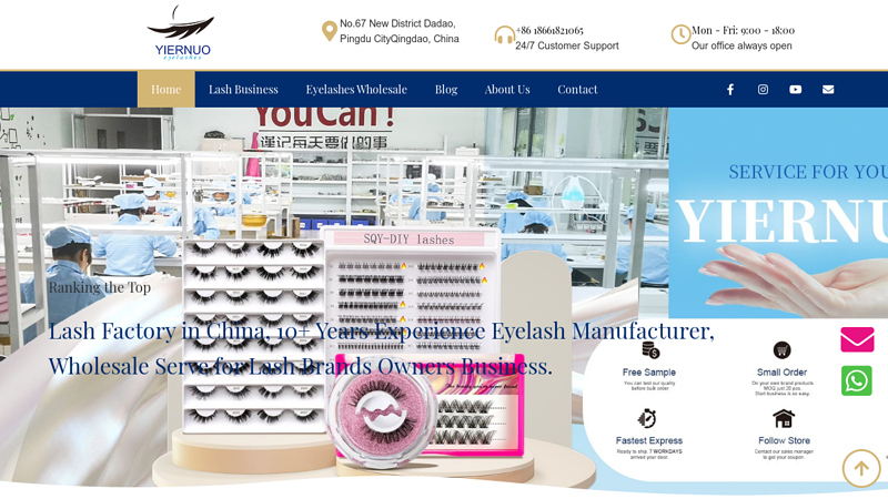 Wholesale False Eyelash Manufacturer, Lash Factory