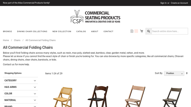 Wholesale Folding Chairs for Sale