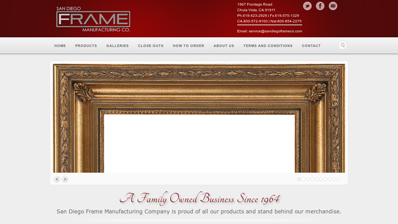 Wholesale frame manufacturer