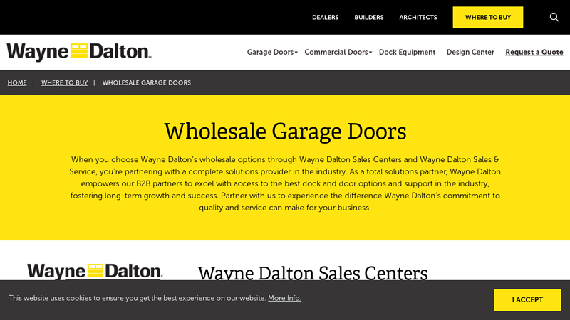 Wholesale Garage Doors