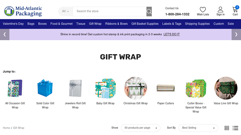 Wholesale Gift Wrap & Wrapping Paper