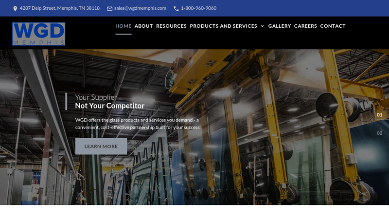 Wholesale Glass Distributors Memphis, TN