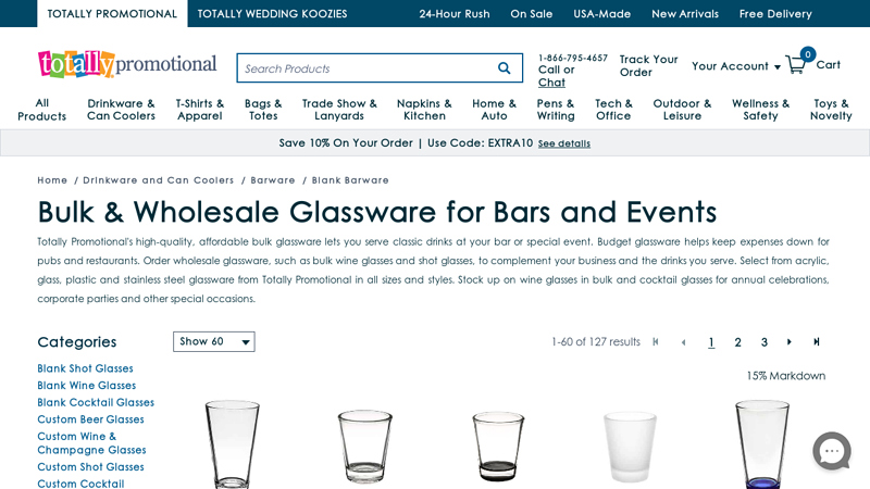 Wholesale Glassware