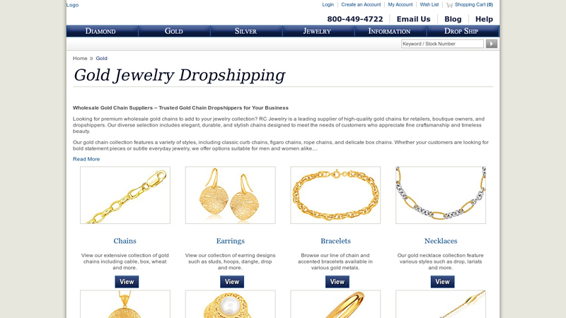 Wholesale Gold Jewelry Suppliers and Distributors