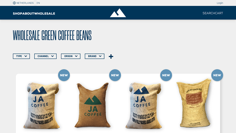 Wholesale Green Coffee Beans