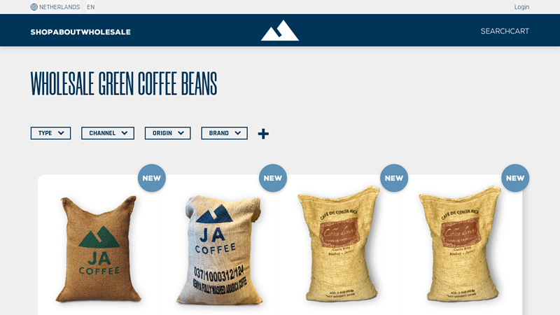 Wholesale Green Coffee Beans