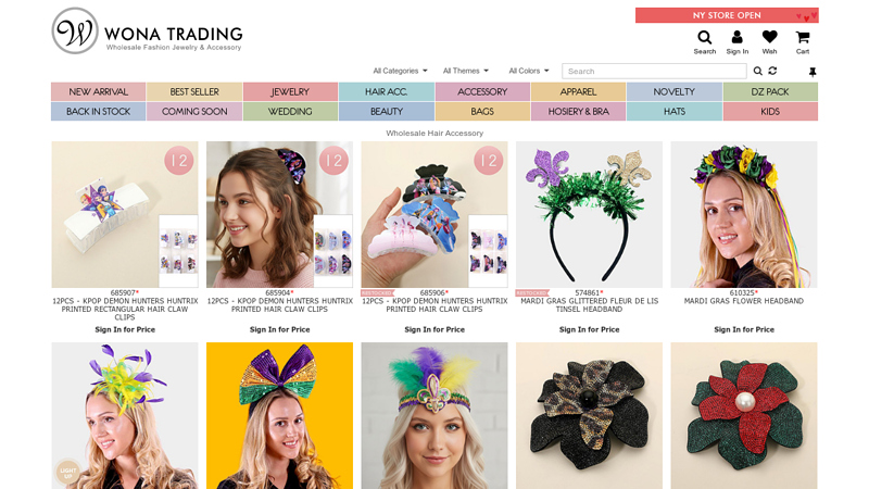 Wholesale Hair Accessories