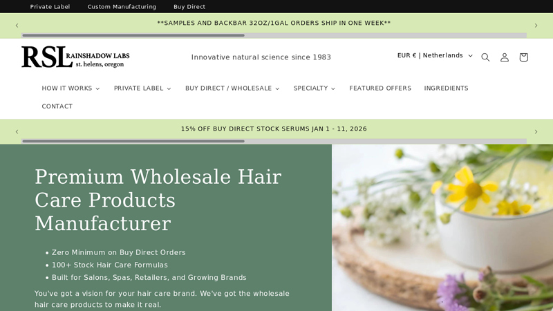 Wholesale Hair Care Products