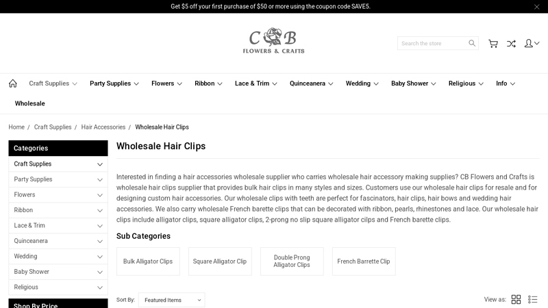 Wholesale Hair Clips