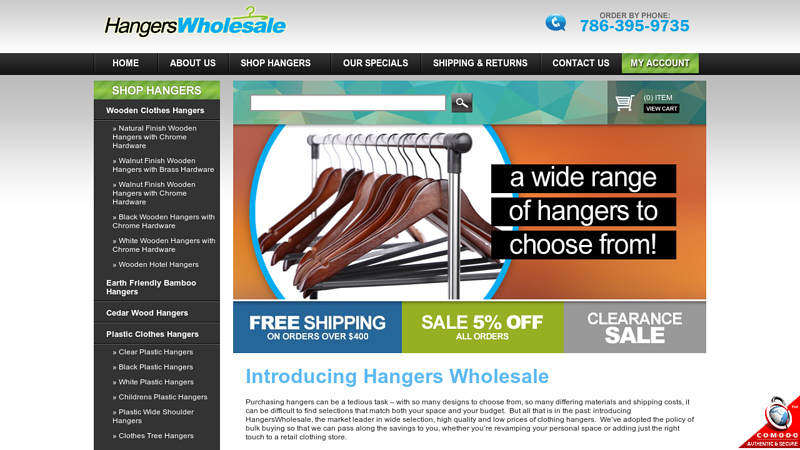 Wholesale Hangers and Discount Hangers, Every Type of Clothes ...