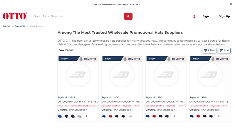 Wholesale Hat Manufacturers