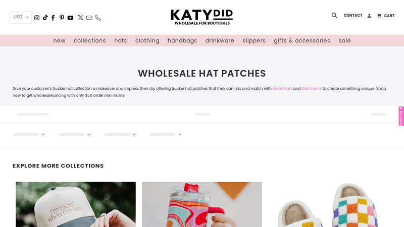 Wholesale Hat Patches