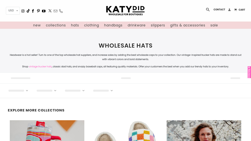 Wholesale Hats and Caps