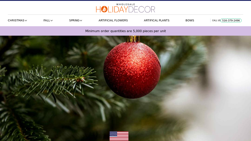 Wholesale Holiday Decor