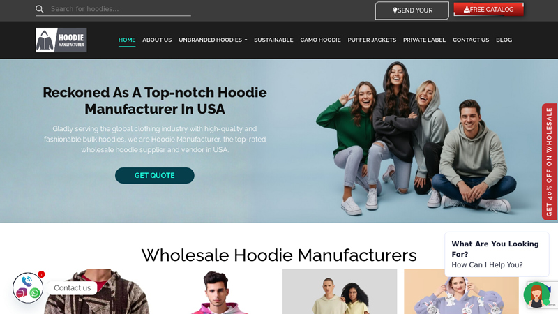 Wholesale Hoodie Manufacturer and Bulk Supplier In USA