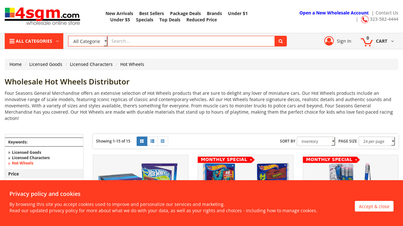 Wholesale Hot Wheels