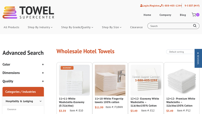 Wholesale Hotel Towels