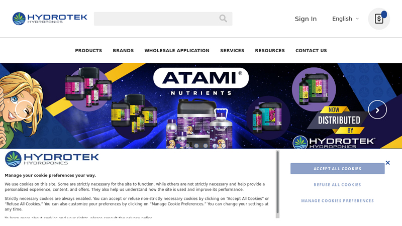 Wholesale Hydroponic Supplies Distributor