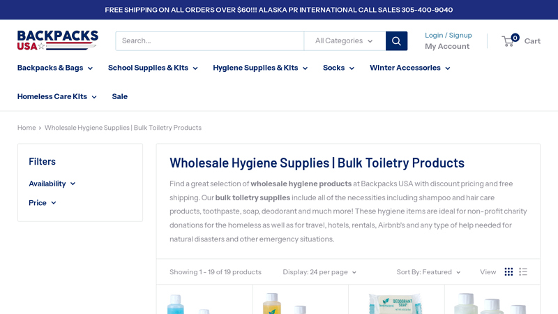 Wholesale Hygiene Products