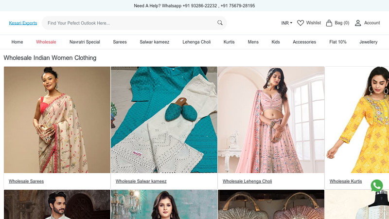 Wholesale Indian Clothing Suppliers In India