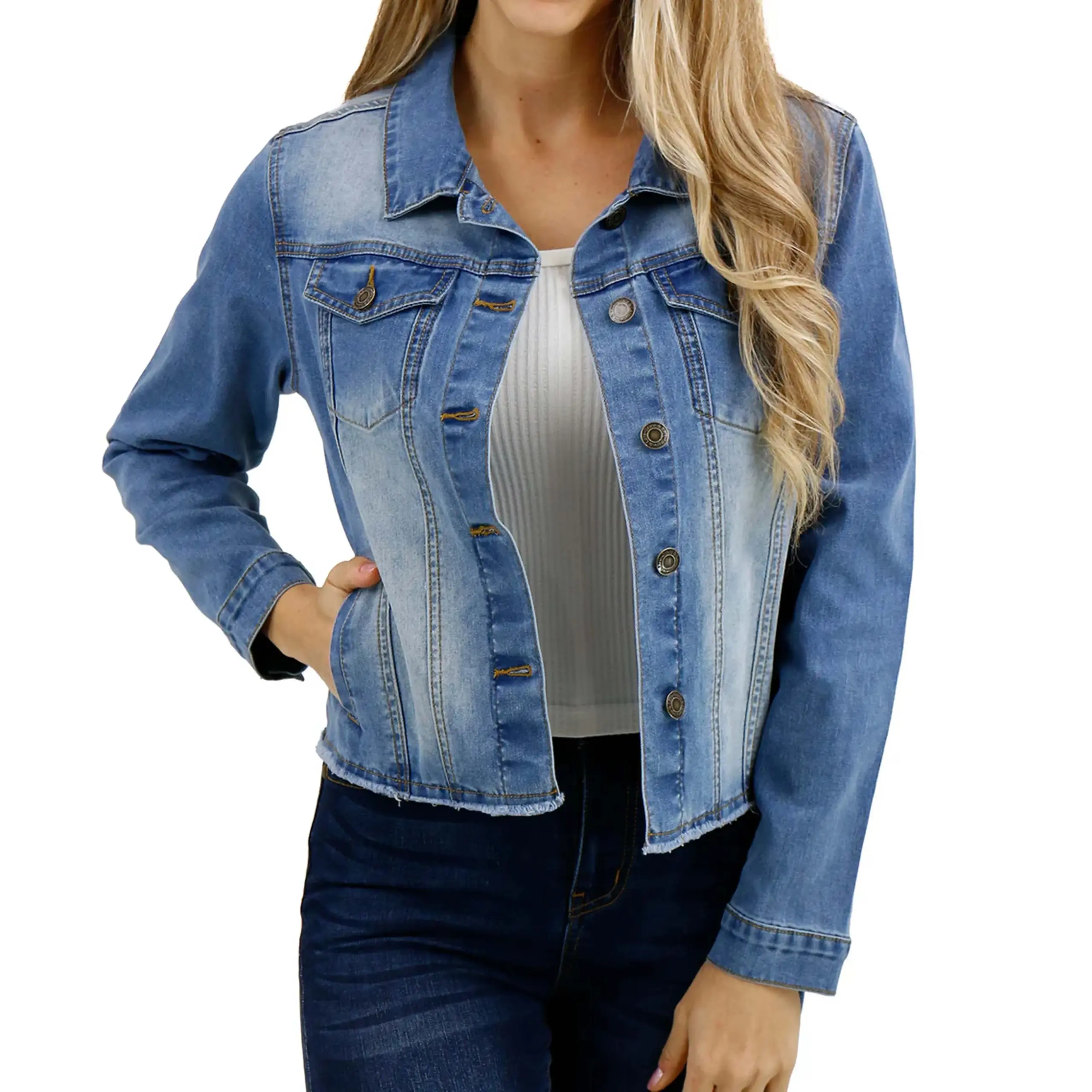 Wholesale jean jacket for your store